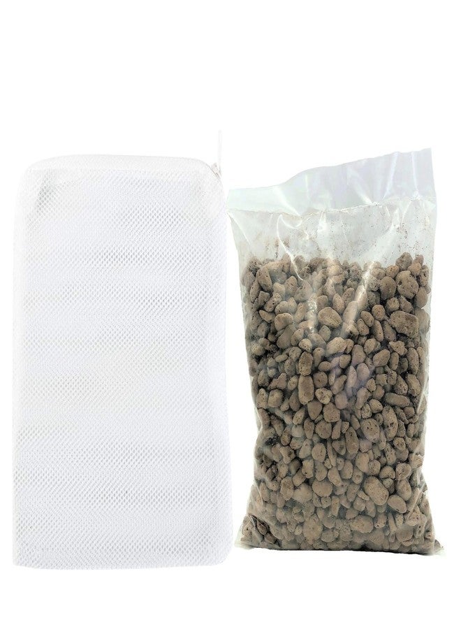 VAYINATO BioPoreX Natural Pumice Stone 500g (6-10 MM) with Netbag for Aquarium Filter Media - High-Porosity Bio Media for Freshwater & Planted Aquarium for Cystal Clear Water - Image 2